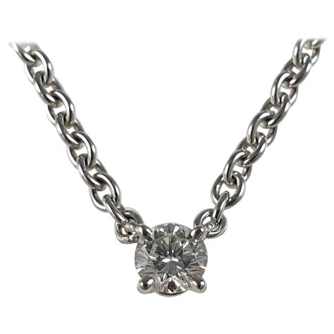 cartier solitaire necklace.